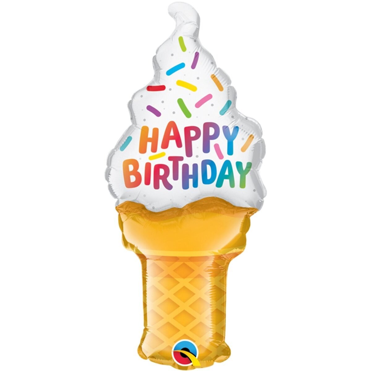 14" Ice Cream Birthday Balloon