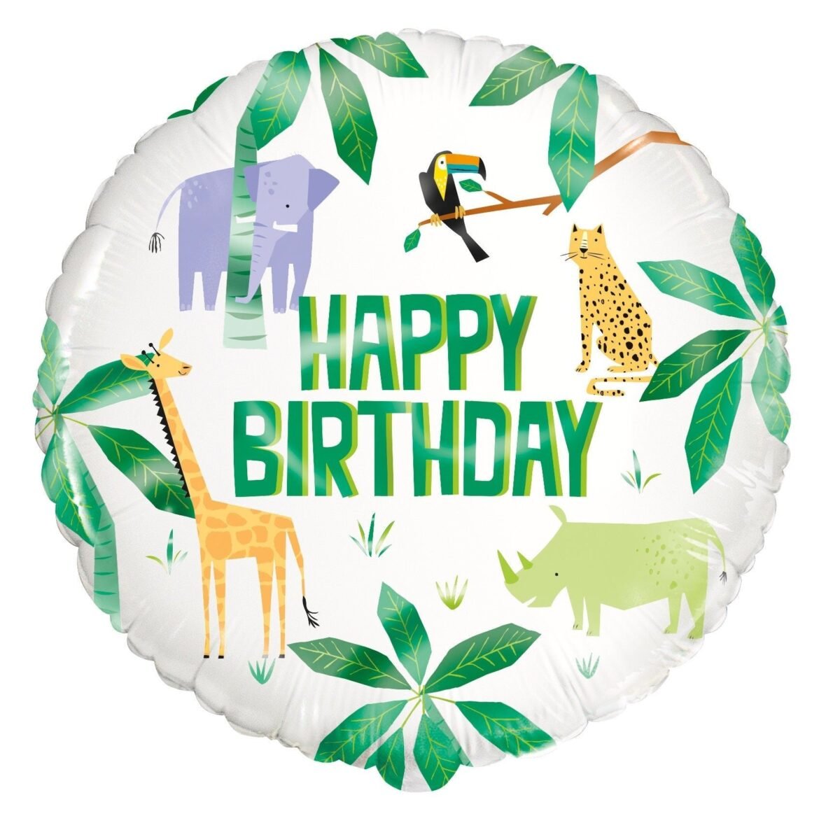 18" Safari Birthday Balloon