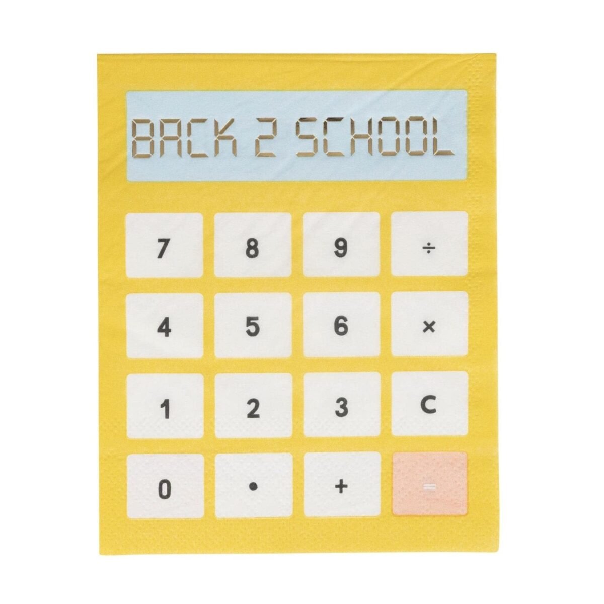 18ct Calculator Napkins