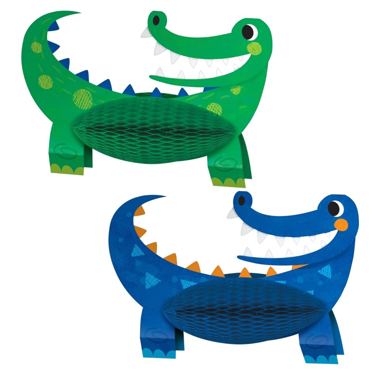 2 Piece Alligator Party Centerpiece