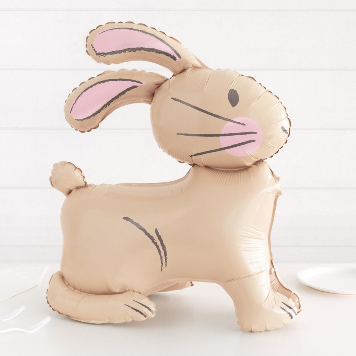 24" Brown Easter Bunny Rabbit Balloon