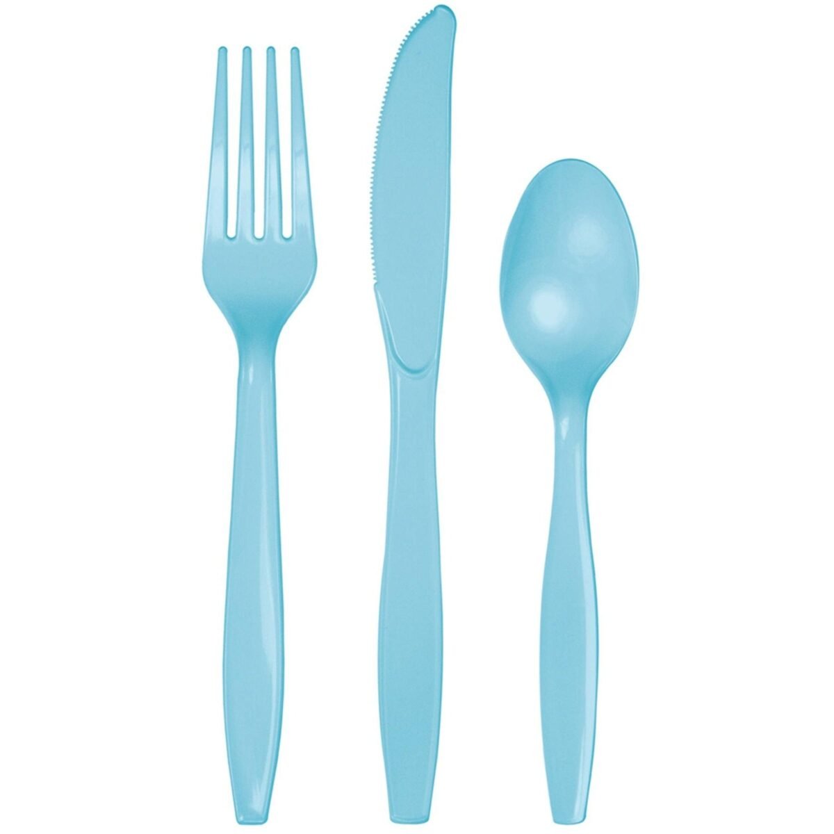 24-Set Pastel Blue Cutlery