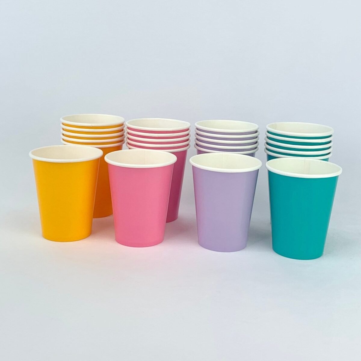 24ct Multicolored Paper Cups