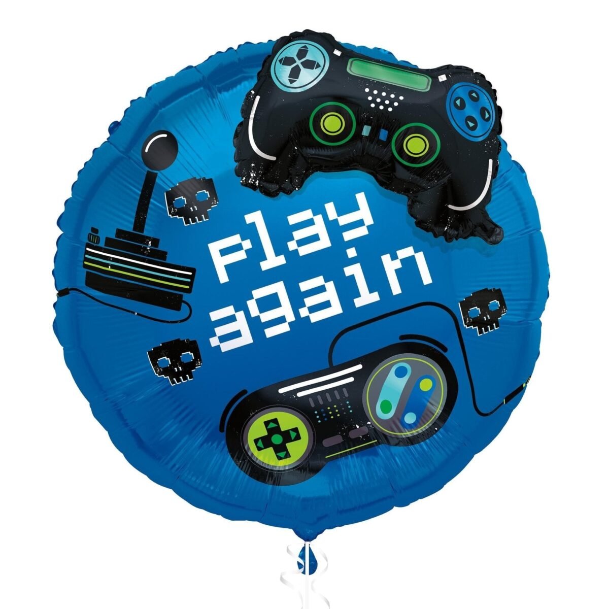25" Play Again Video Game Balloon