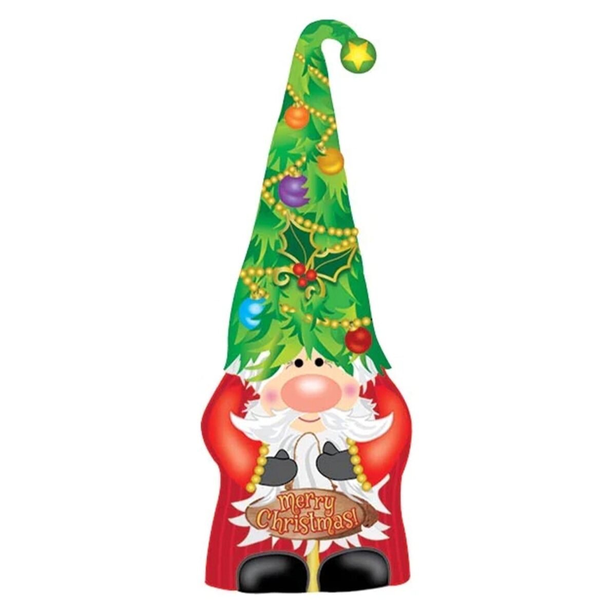 36" Christmas Gnome Balloon