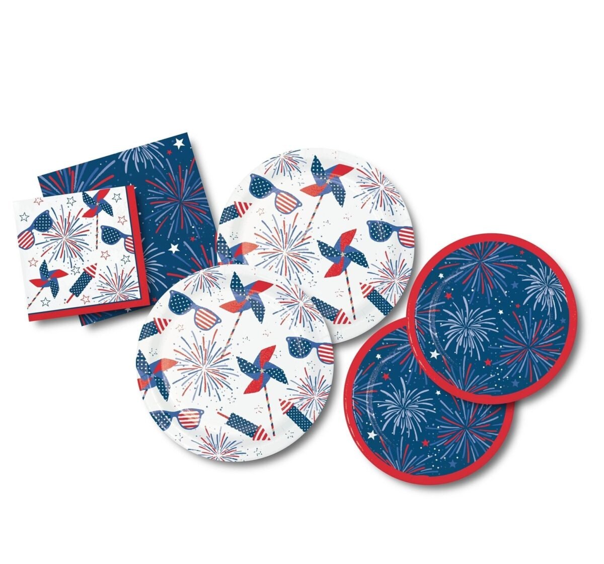 4th of July Plate & Napkin Bundle
