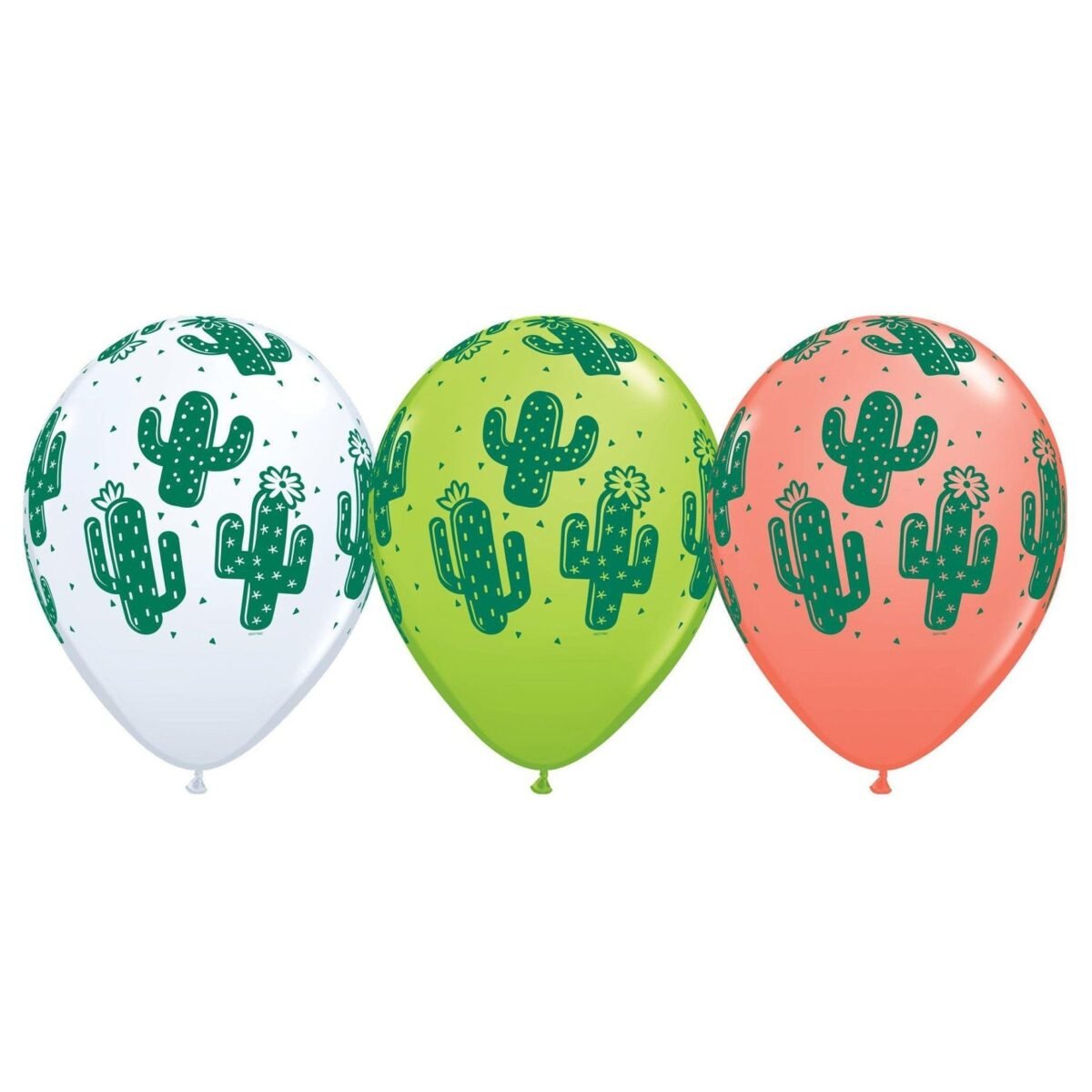 5 Cactus Balloons