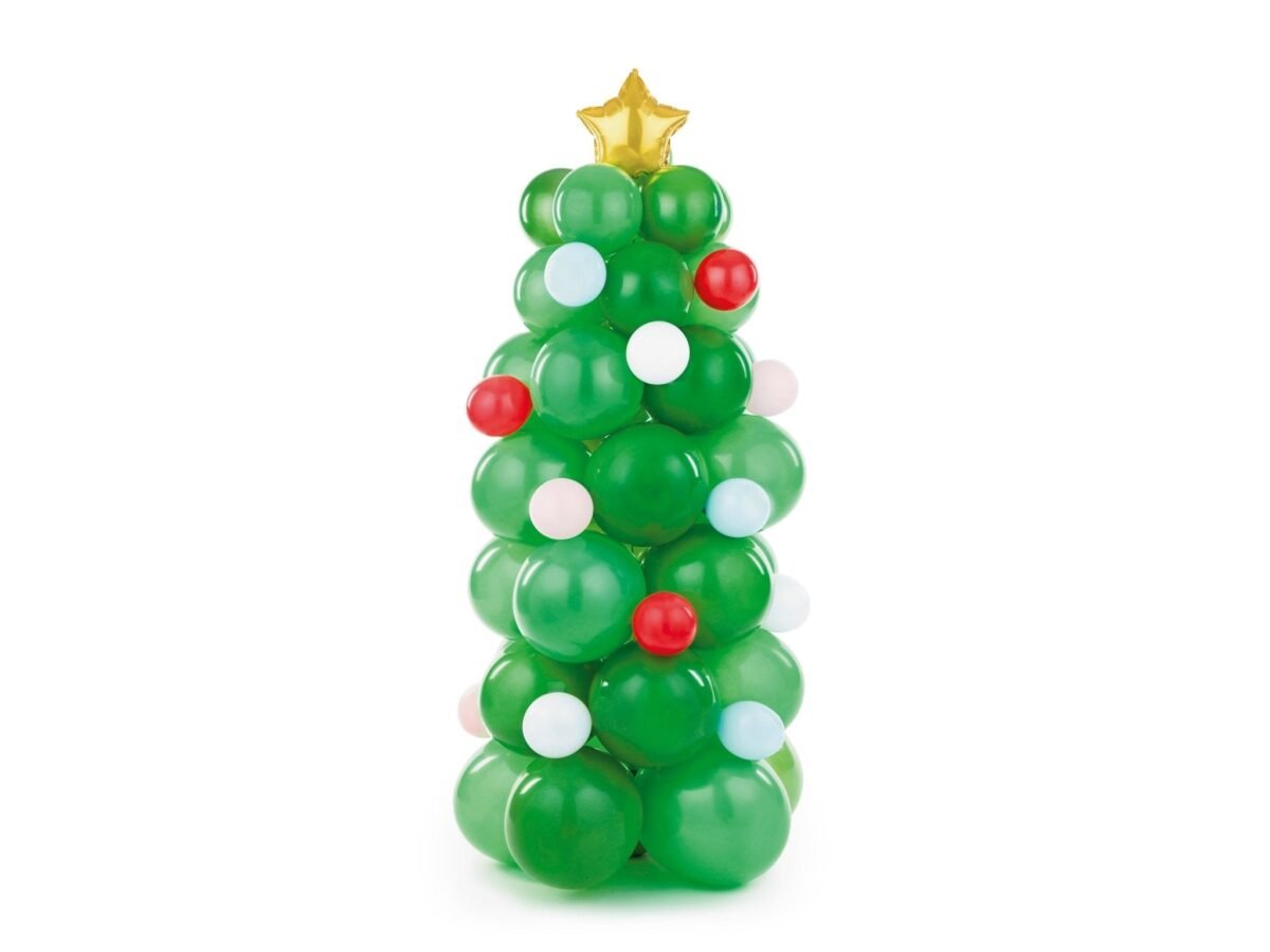 63" Christmas Tree Balloon Bouquet