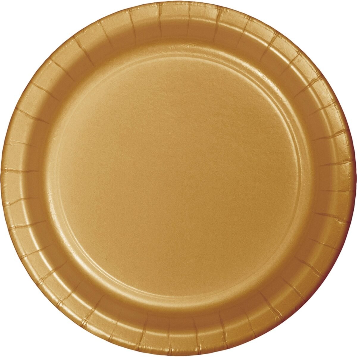 7" Gold Party Plates