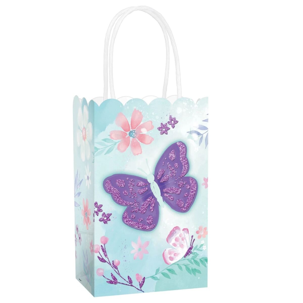 8 Butterfly Party Treat Bags