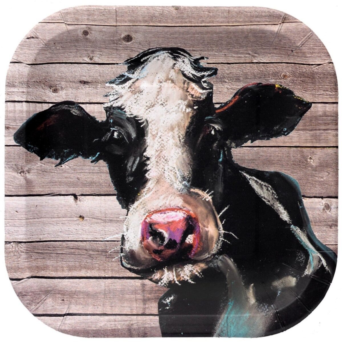 9" Cow Party Plates