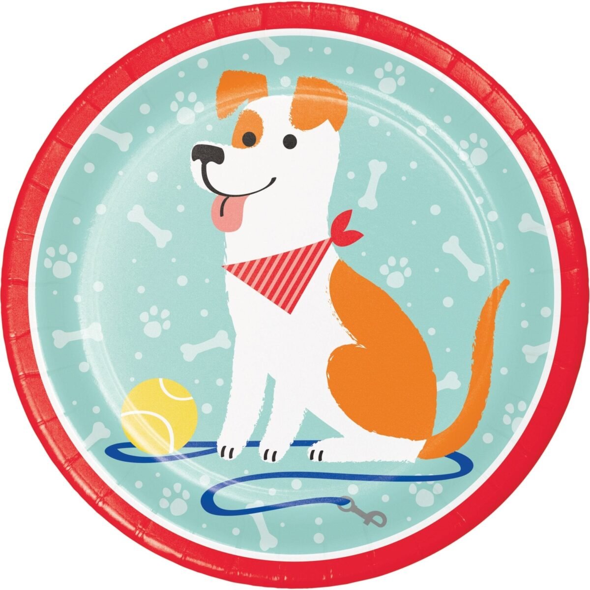 9" Dog Party Plates