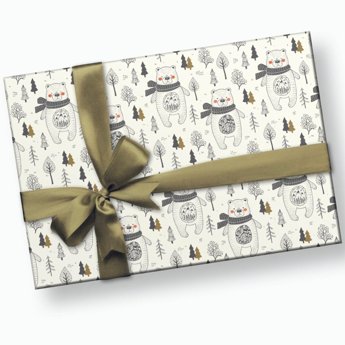 Bear Wrapping Paper