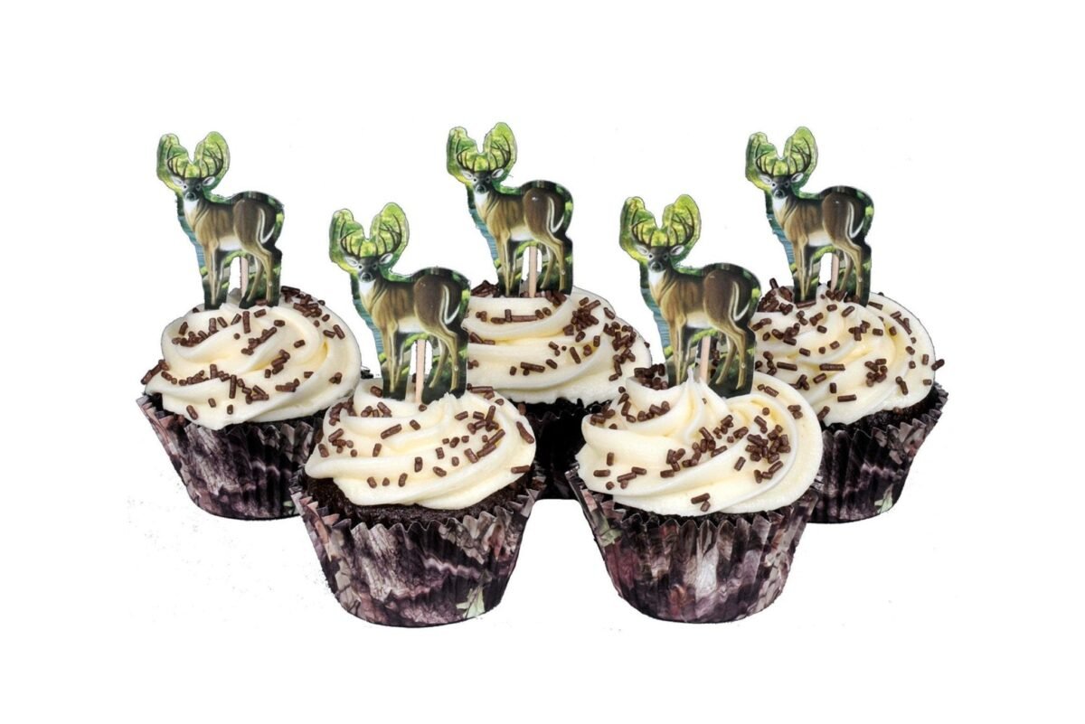 Buck Party Cupcake Picks