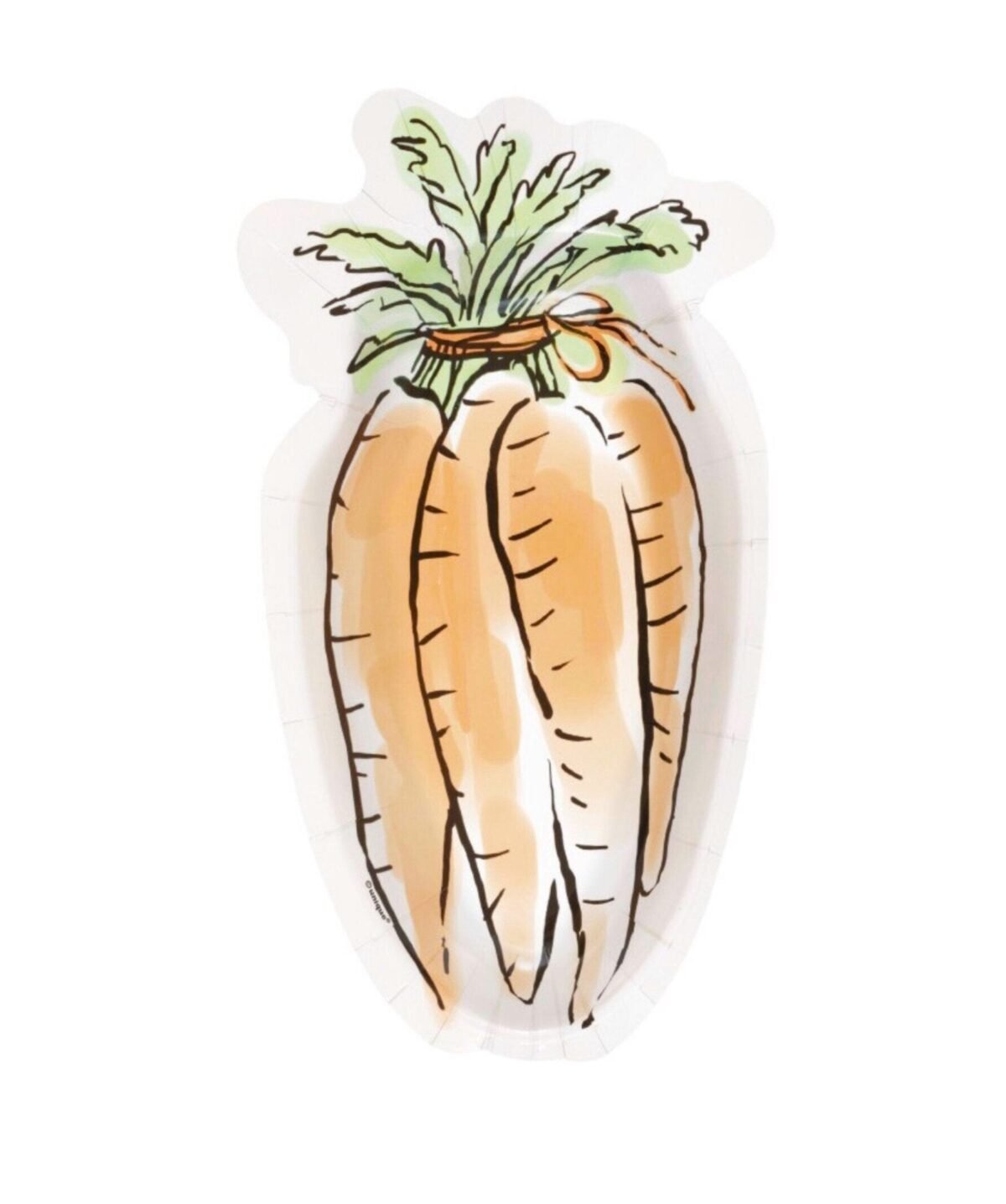 Carrot Bundle Plates 8ct