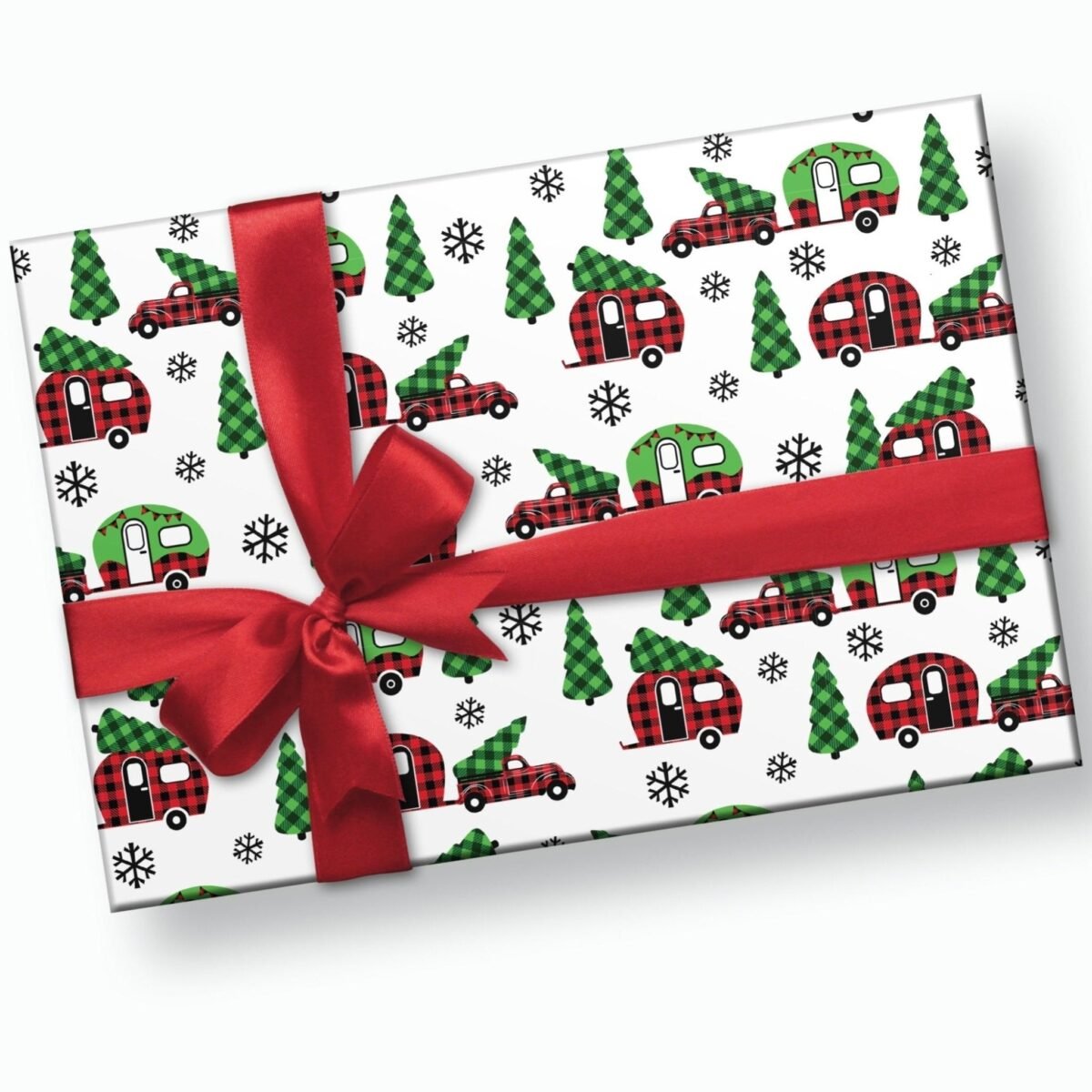 Christmas Camper Gift Wrap