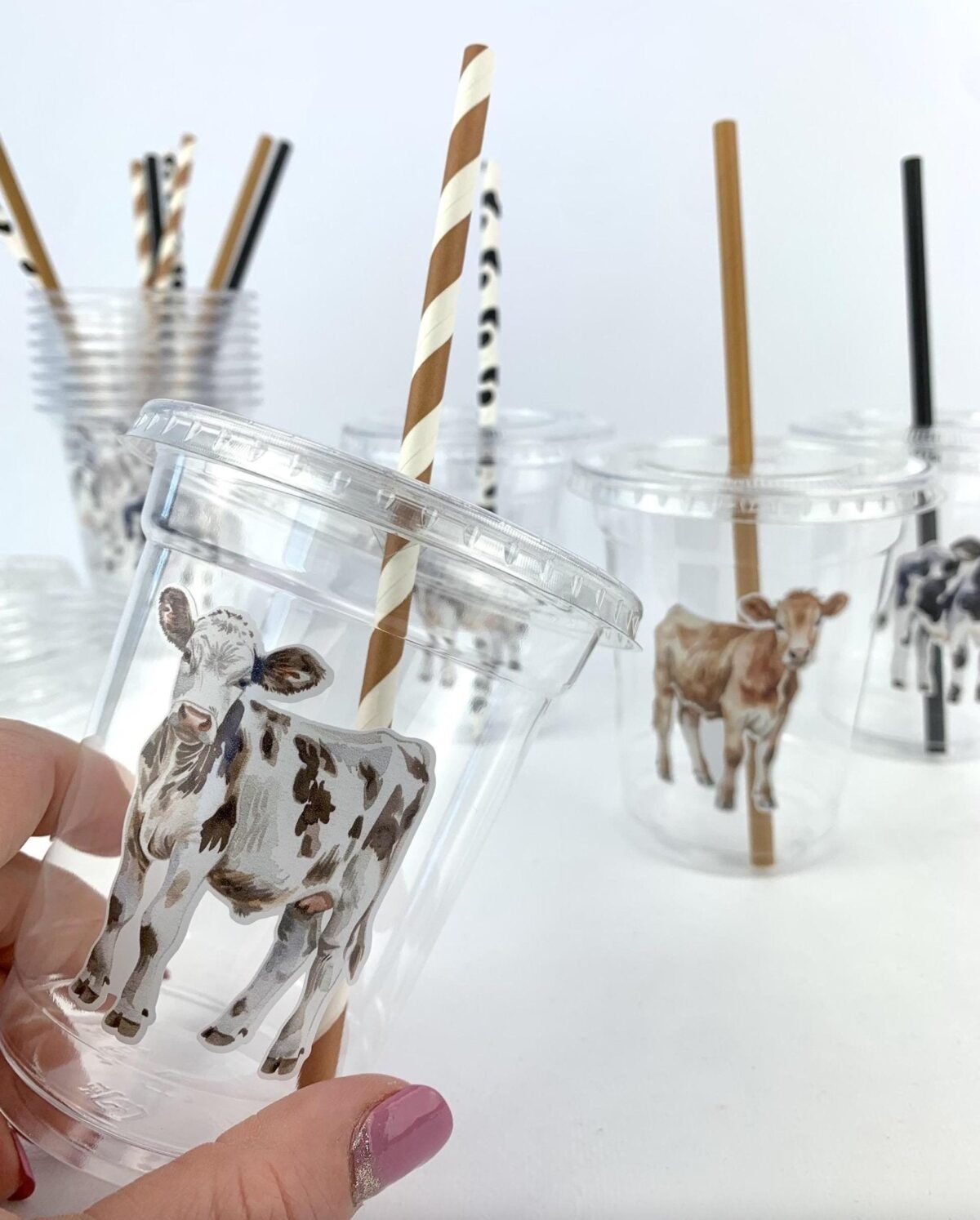 Cow Party Cups