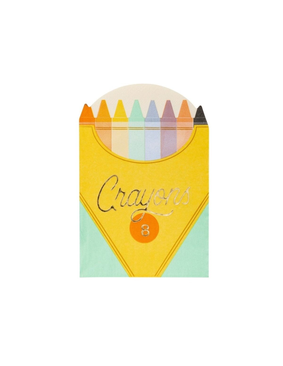 Crayon Box School Party Napkins 18ct