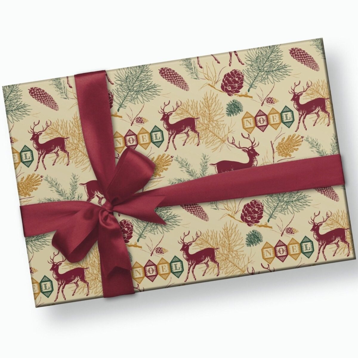 Deer Christmas Wrapping Paper