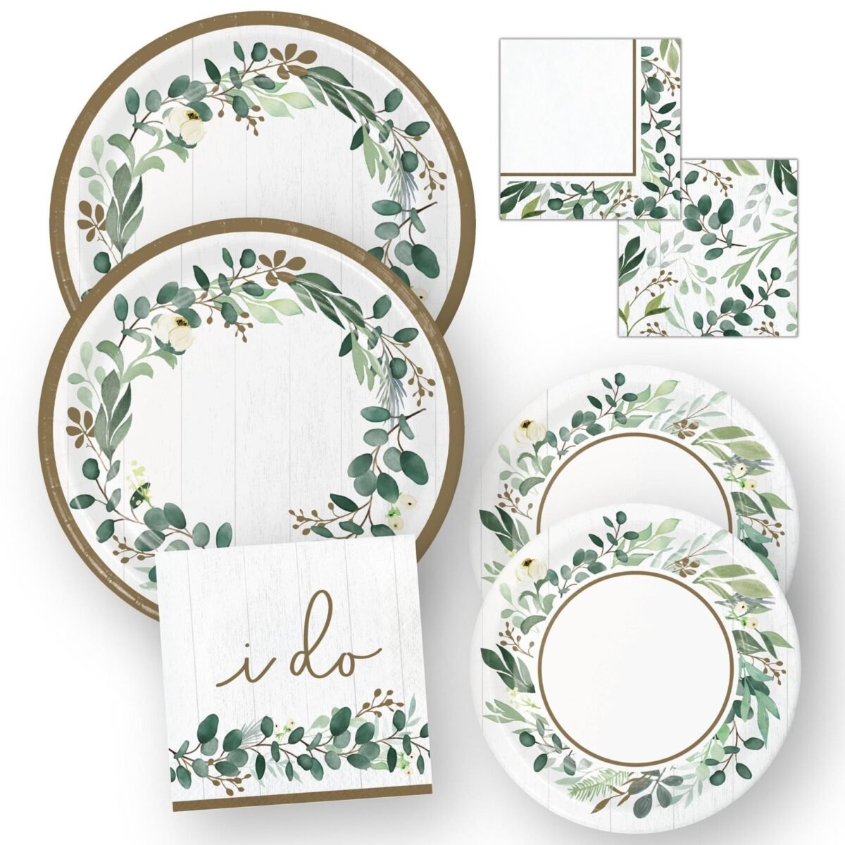 Eucalyptus Wedding Party Set