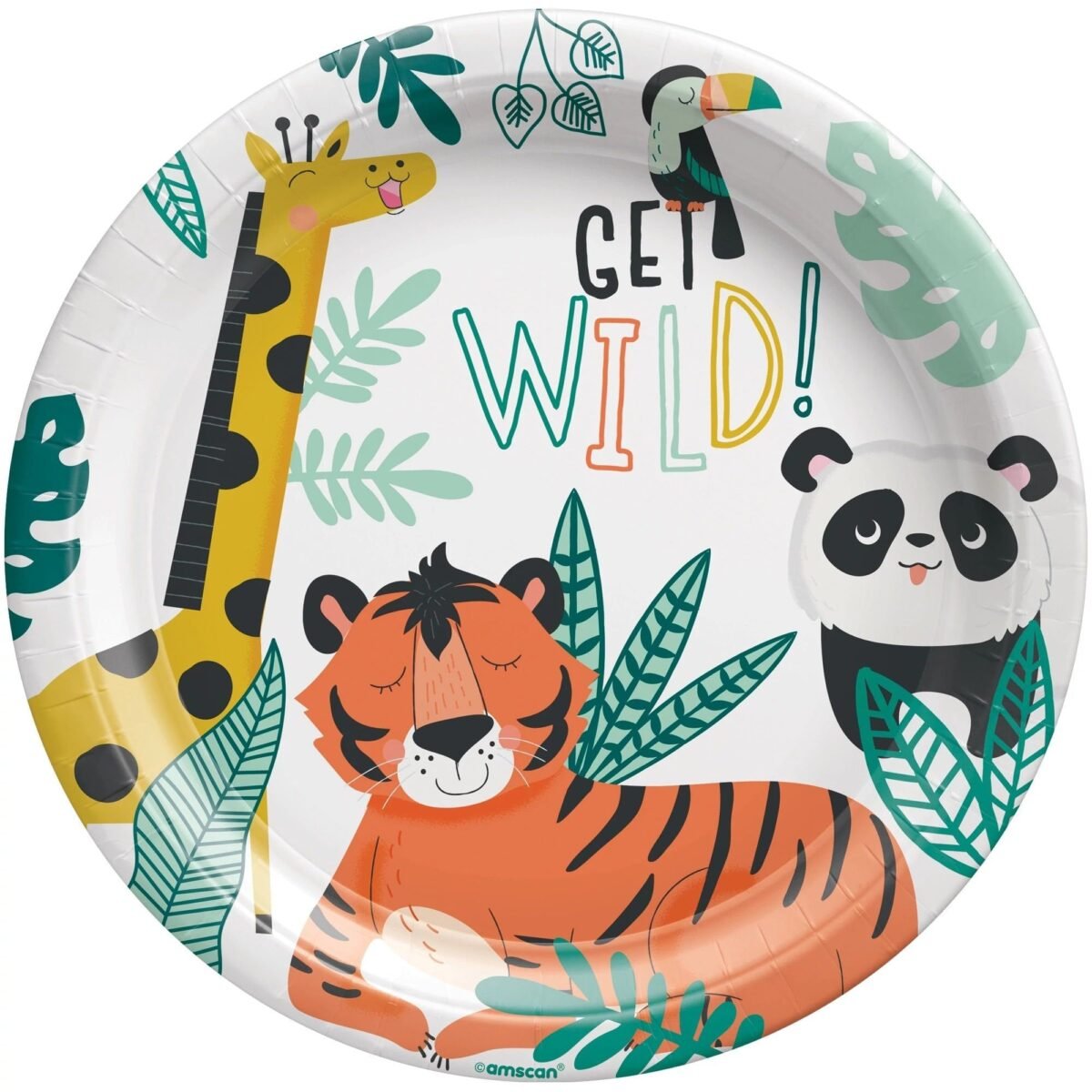"Get Wild" Safari Party Plates