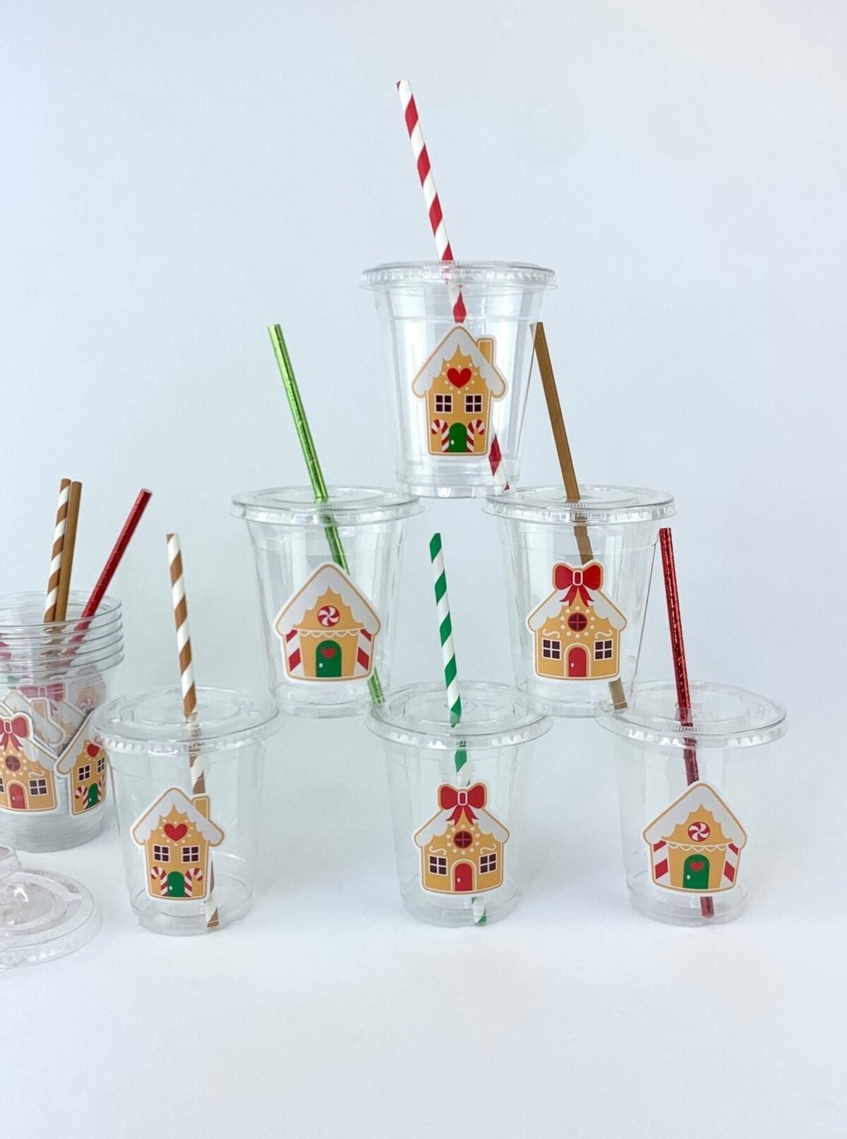 Gingerbread House Party Cups