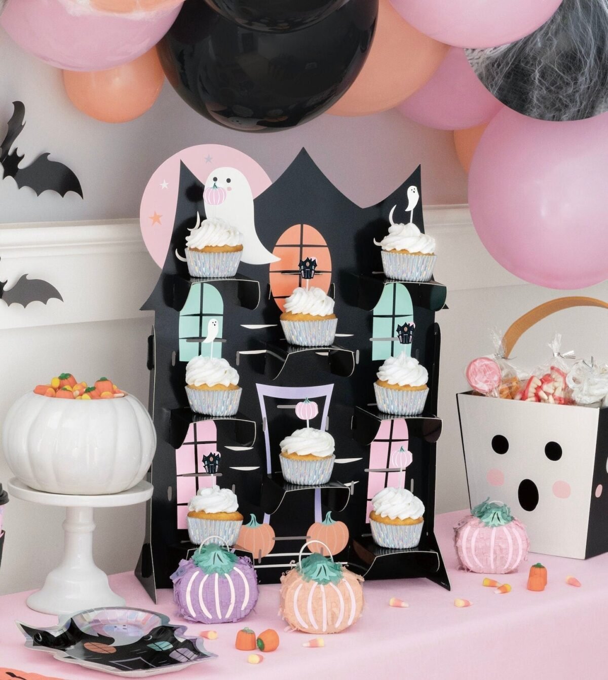 Haunted House Cupcake Stand
