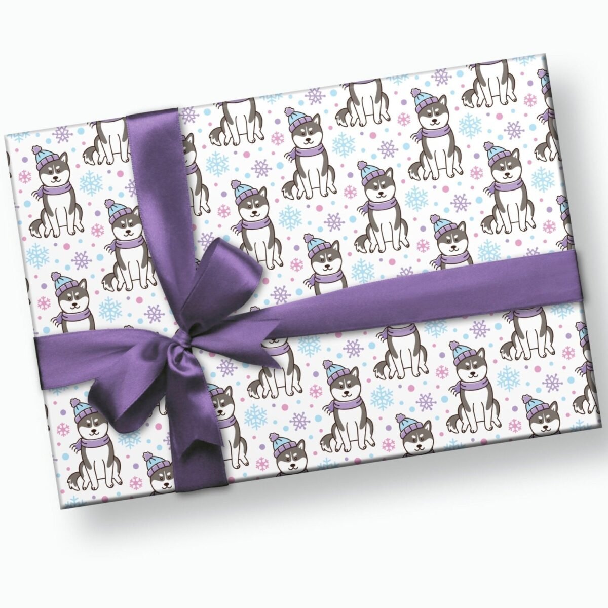 Husky Dog Wrapping Paper