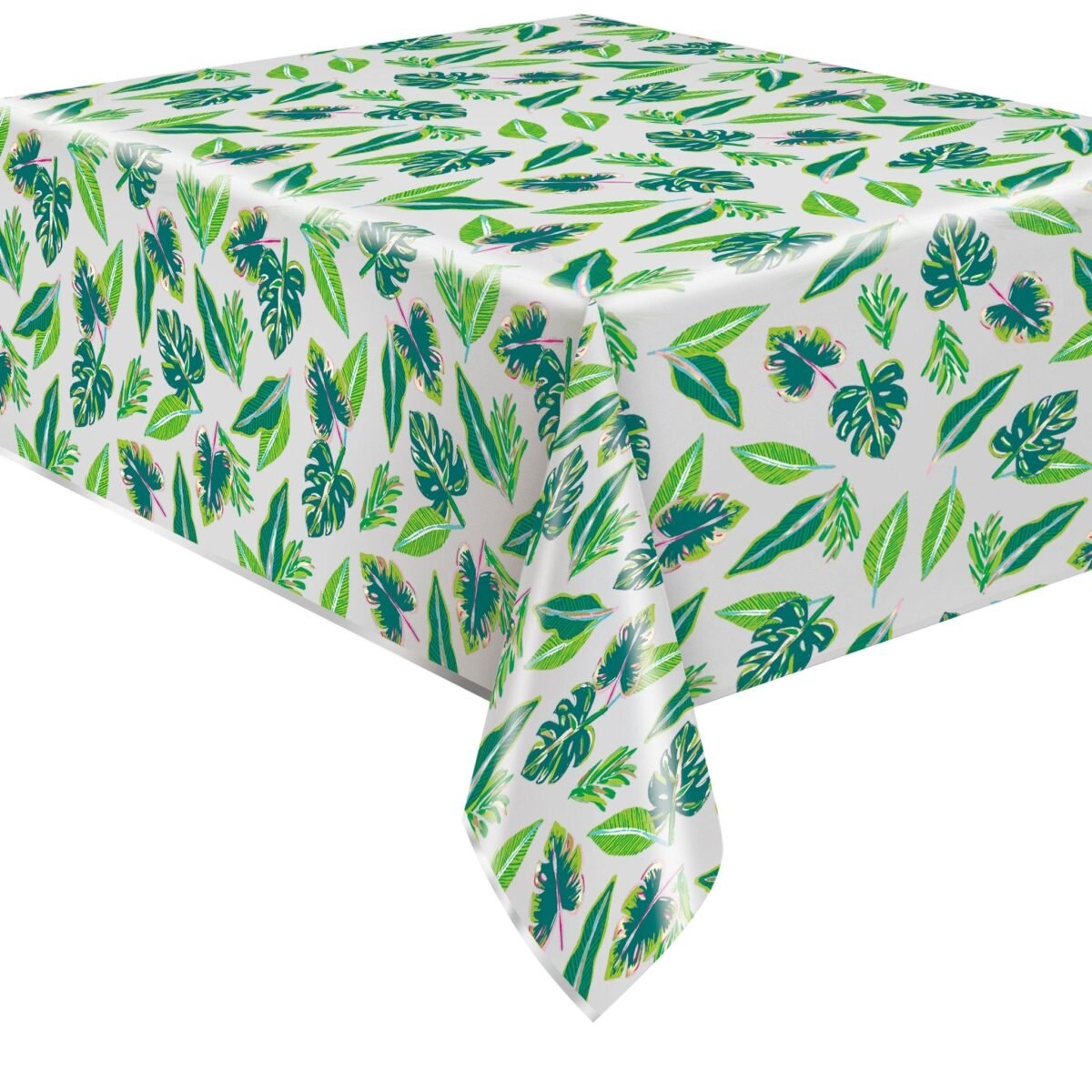Tropical Leaf Party Tablecloth