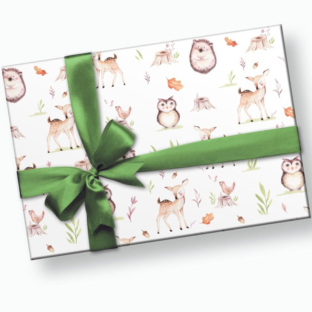 Woodland Animal Gift Wrap